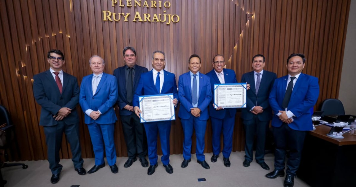 Dirigentes do CIEAM passam a ter cidadania amazonense após homenagem na Aleam