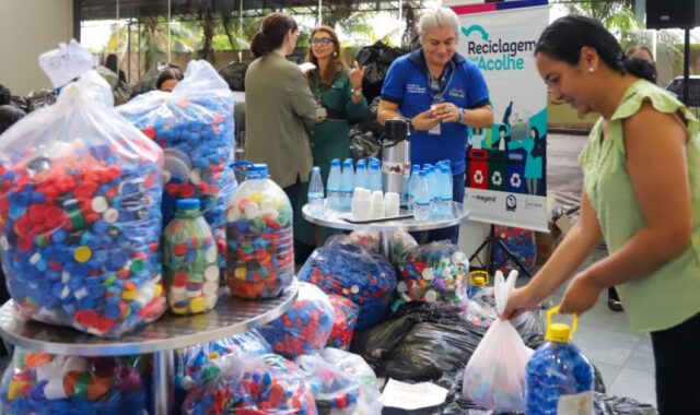 Recicláveis entregues na Aleam são direcionados a pacientes, bancos de leite e associações