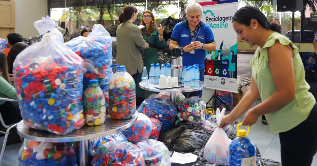 Recicláveis entregues na Aleam são direcionados a pacientes, bancos de leite e associações