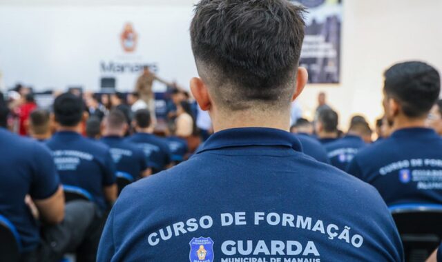 Curso de formação da Guarda Municipal de Manaus recebe 200 convocados para a sexta etapa do concurso