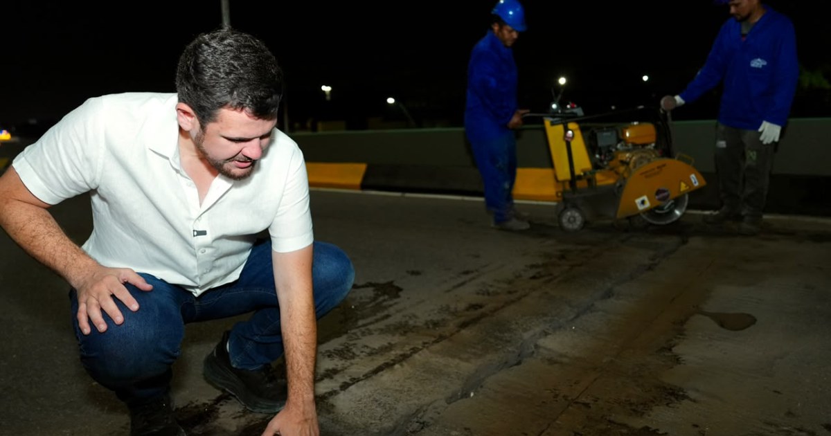 Período de menor chuva orienta manutenção preventiva do viaduto Ayrton Senna em Manaus